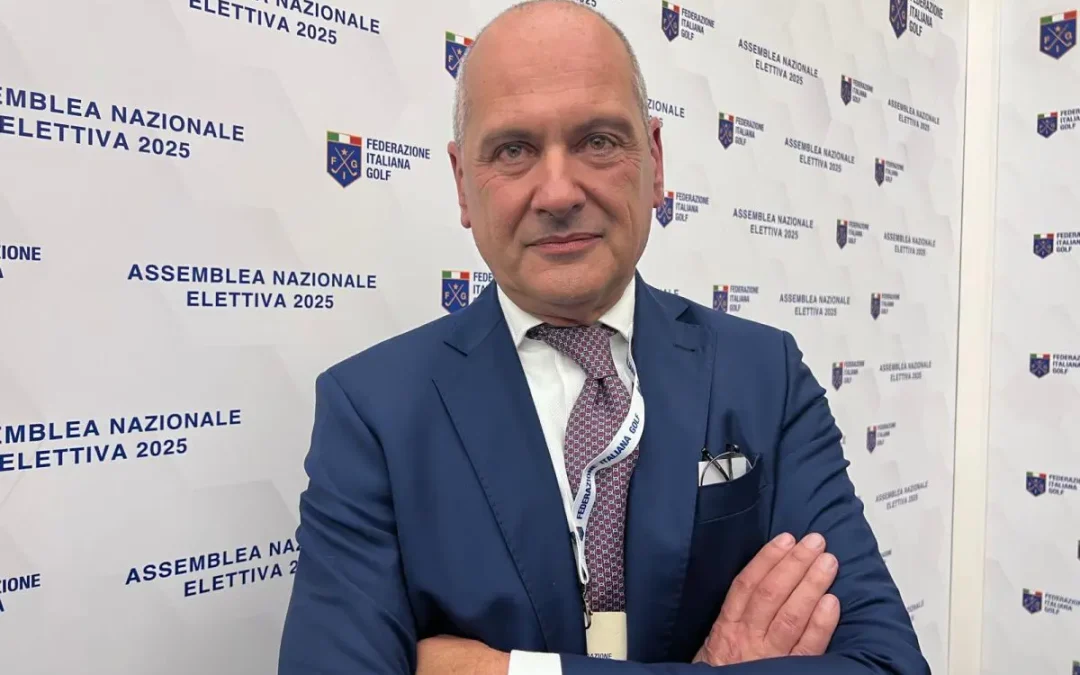 Cristiano Cerchiai eletto nuovo presidente della Federgolf