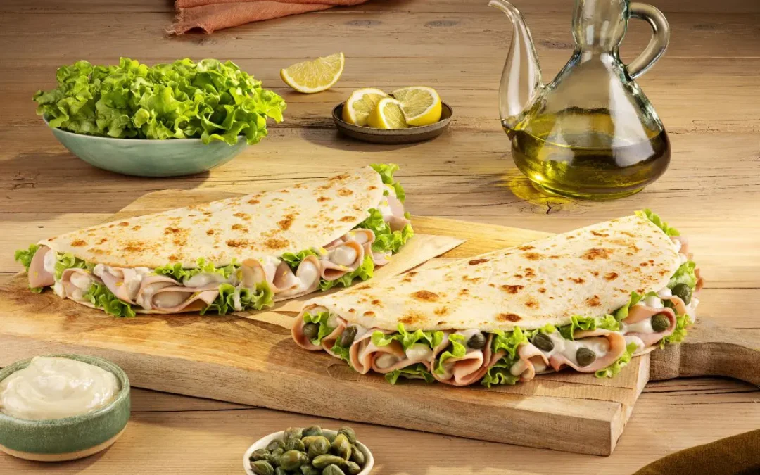 Il vitello tonnato incontra la piadina per una ricetta limited edition