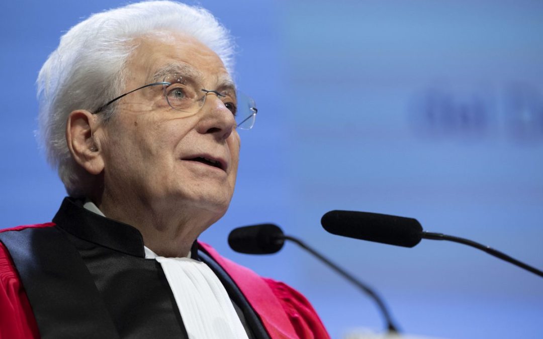 Mattarella “La pace va costruita e all’Ue servono idee nuove”