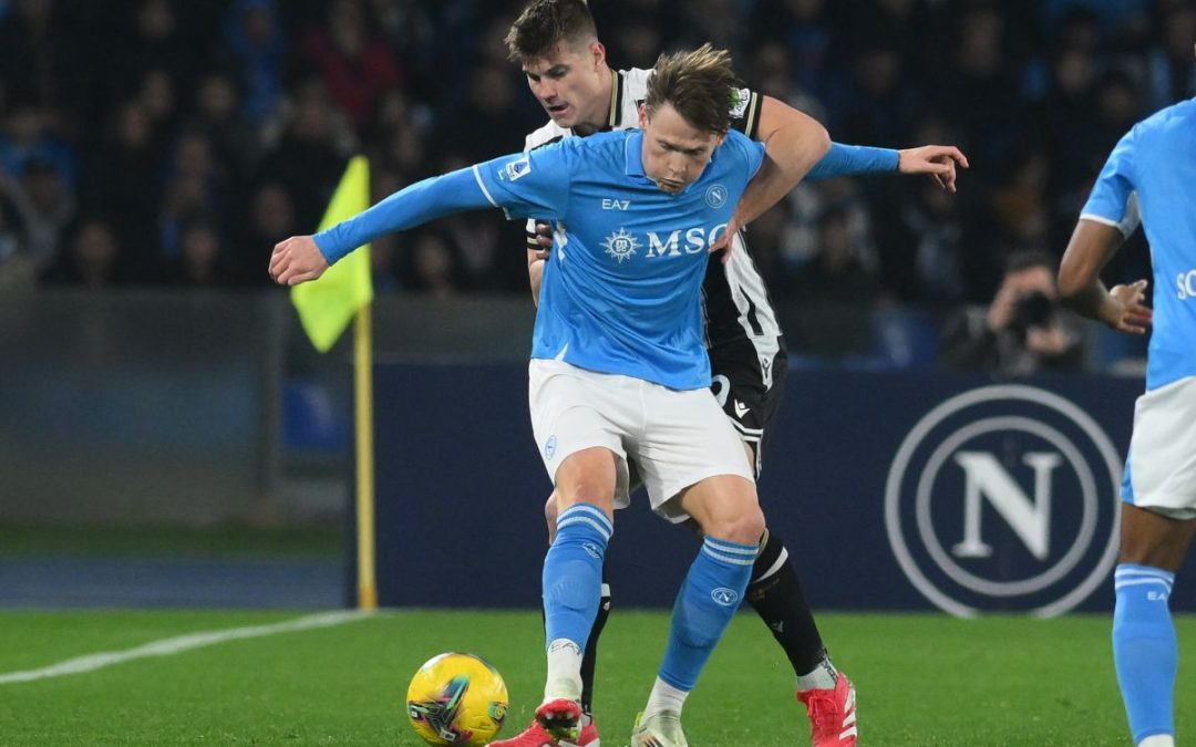 Il Napoli stecca: 1-1 in casa contro l’Udinese