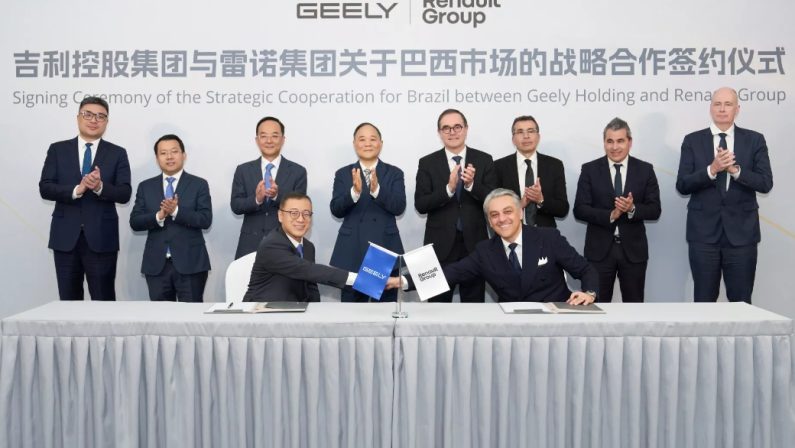 Accordo Renault-Geely Holding per collaborazione in Brasile