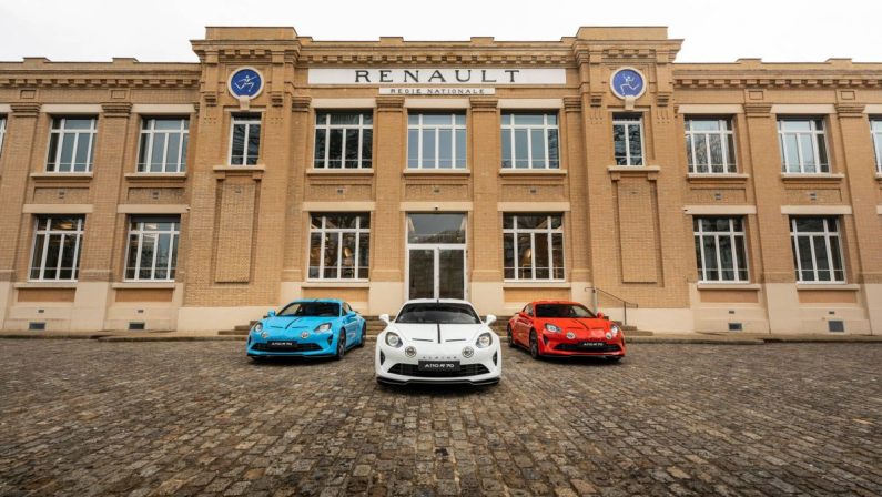 Alpine festeggia 70^ anniversario con serie limitata A110 R 70