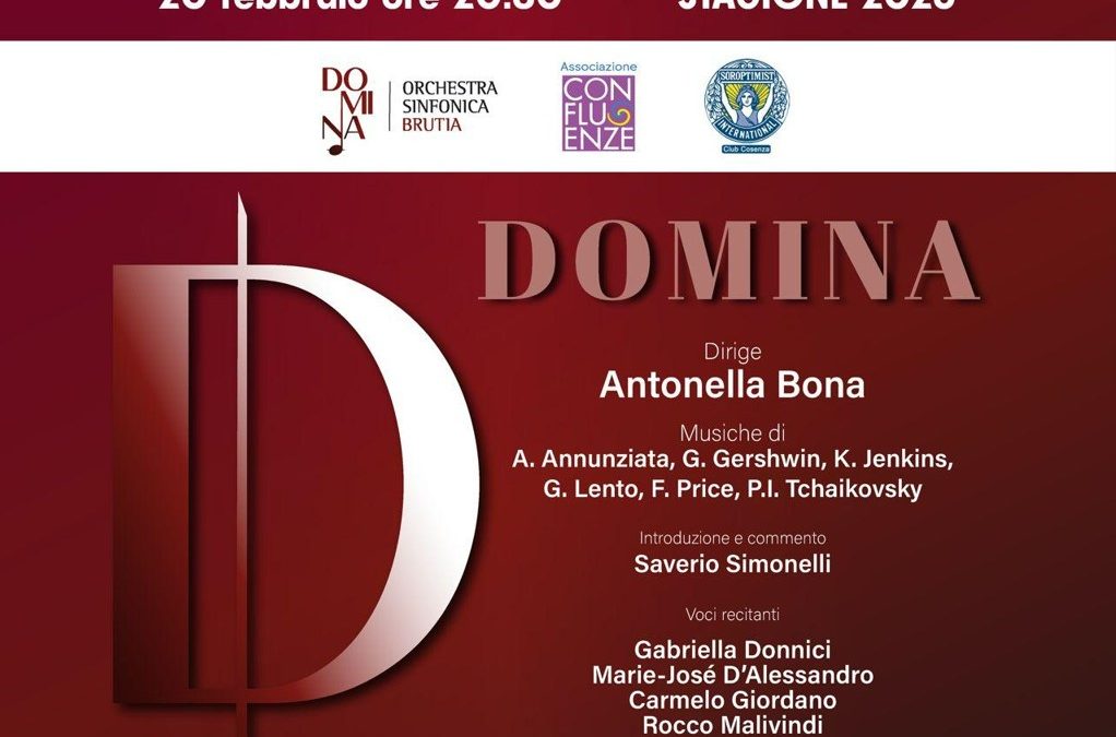Brutia Domina: al Rendano, debutta un’orchestra tutta al femminile