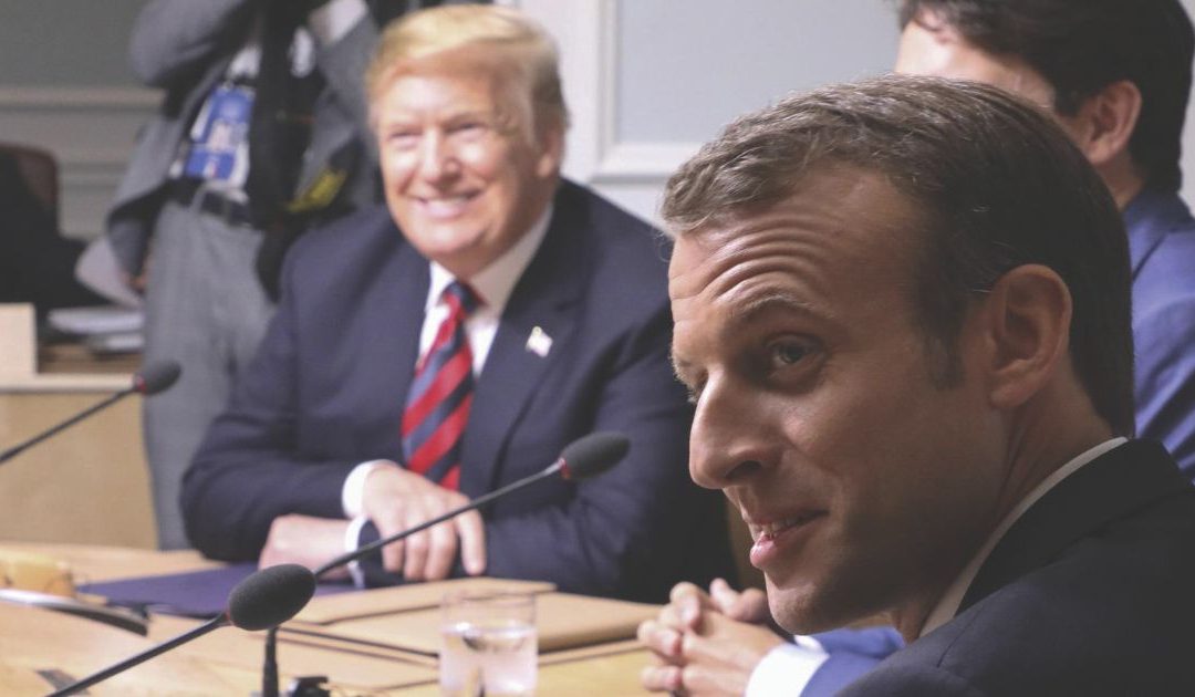 Donald Trump e Emmanuel Macron