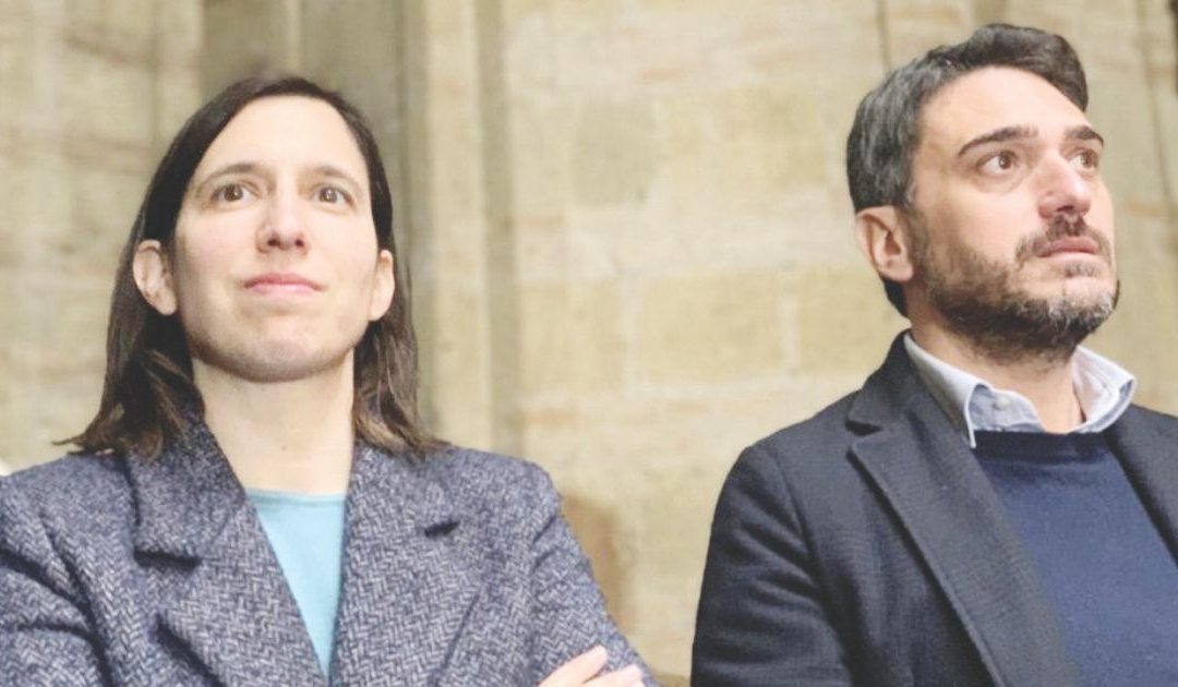 Elly Schlein e Nicola Irto