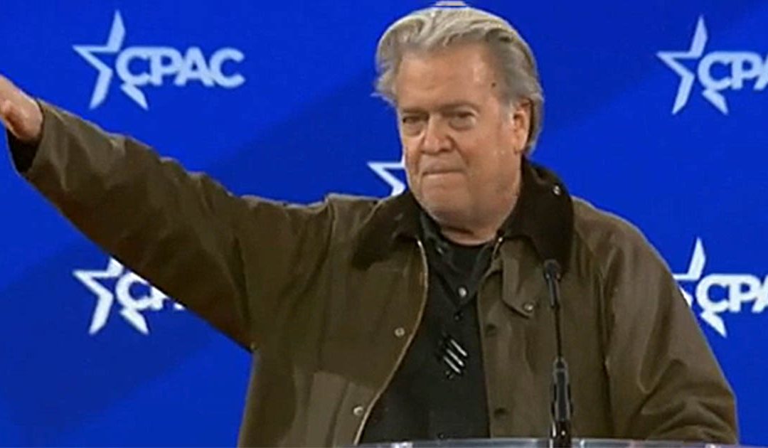Bannon choc, rottura a destra