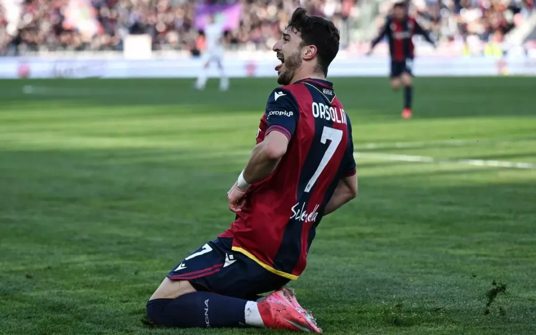Il Bologna ribalta tutto e batte il Cagliari 2-1