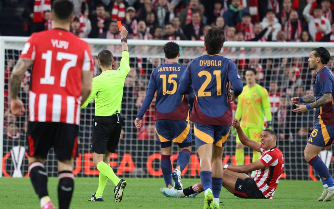 La Roma si ferma a Bilbao, l’Athletic vince 3-1 e va ai quarti