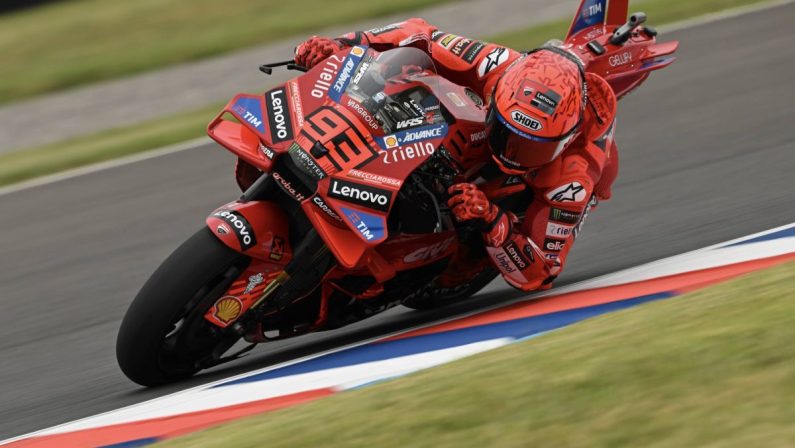 Marc Marquez primo in Argentina davanti al fratello, Bagnaia 4°