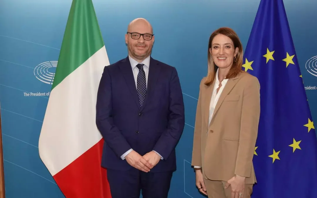 A Bruxelles incontro Fontana-Metsola, sfide politica estera e stabilità
