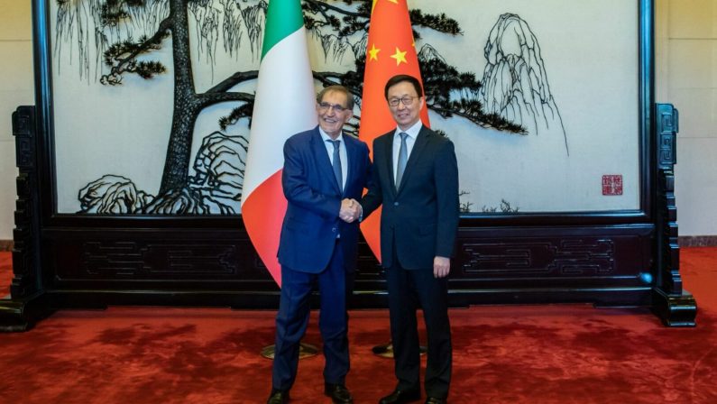 La Russa incontra il vicepresidente cinese Han Zheng