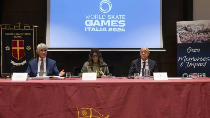 Sport diventa cultura, presentato libro dei World Skate Games 2024