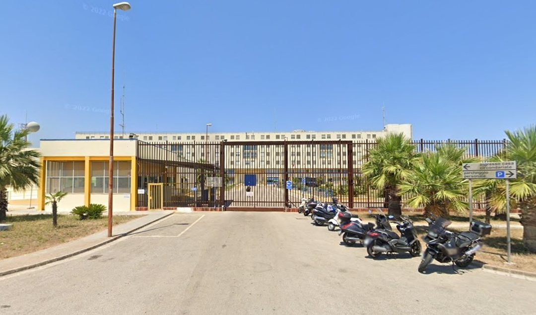 Il carcere di Lecce, dove si sono svolti i fatti