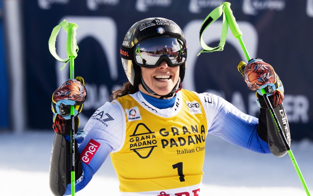 Brignone davanti a Goggia, trionfo azzurro nel Super-G di La Thuile