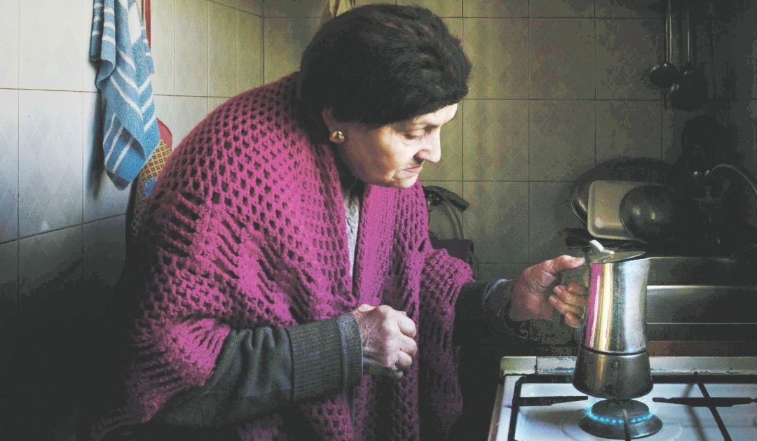 Liliana, l’ultima abitante di Cavallerizzo (foto Roberta Scardamaglia)