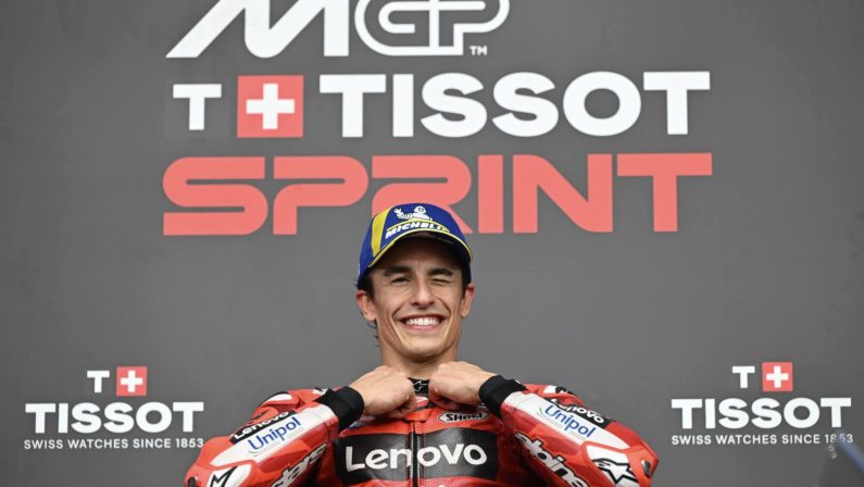 Marc Marquez vince la sprint ad Austin, Bagnaia sul podio