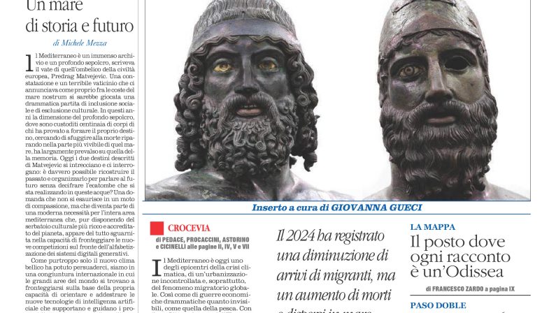 La prima pagina de l’ALTRAVOCE in edicola oggi