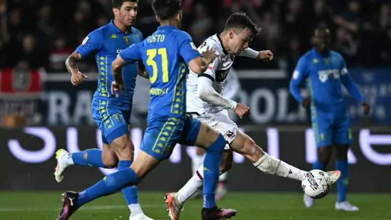Il Bologna vince 3-0 a Empoli e ipoteca finale di Coppa