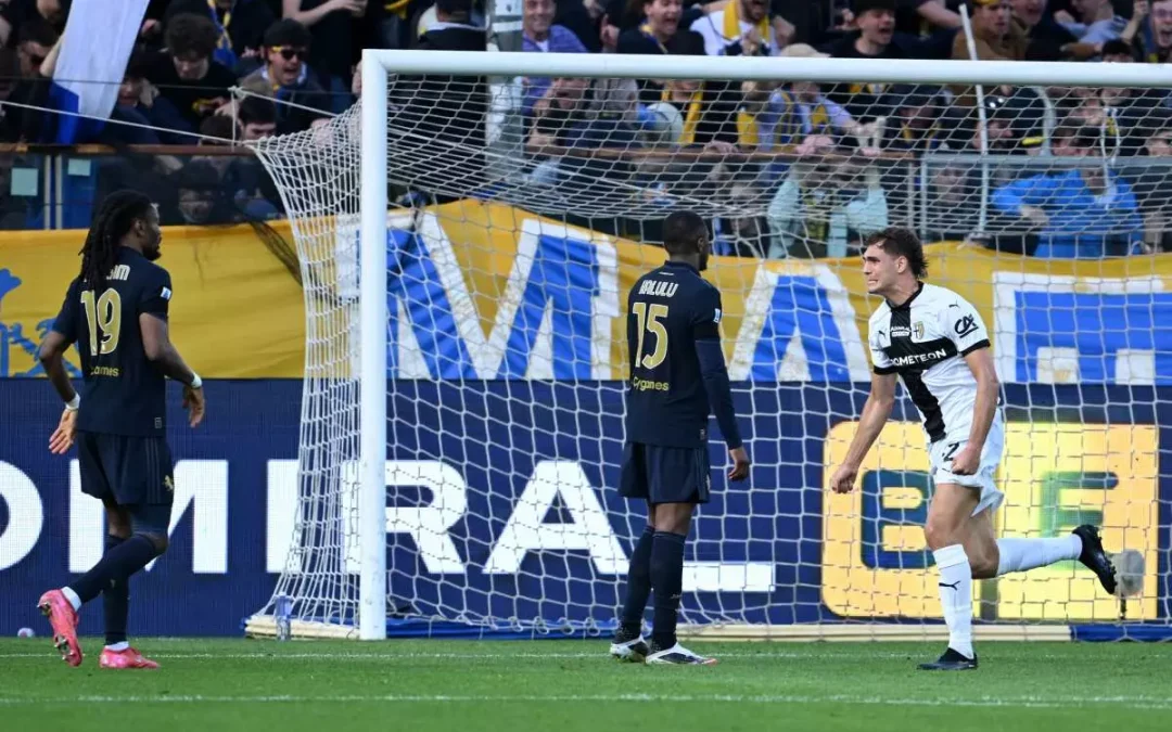 Primo ko per Tudor, Juve sconfitta 1-0 a Parma