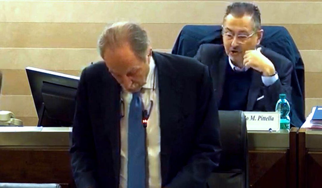 Vito Bardi in Consiglio Regionale