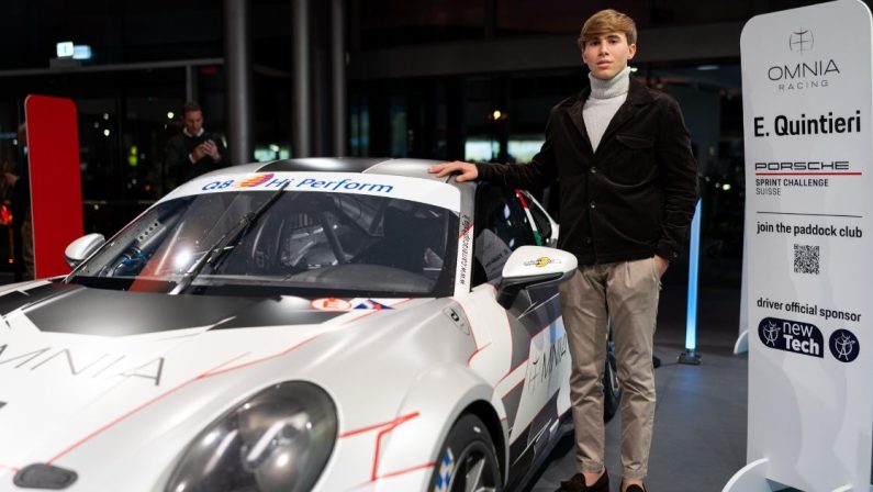 Il cosentino Ermanno Quintieri debutta nel campionato “Porsche Sprint Challenge Suisse”