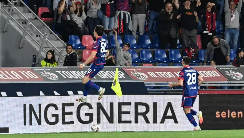 Il Bologna batte 2-1 l’Empoli e vola in finale di Coppa Italia