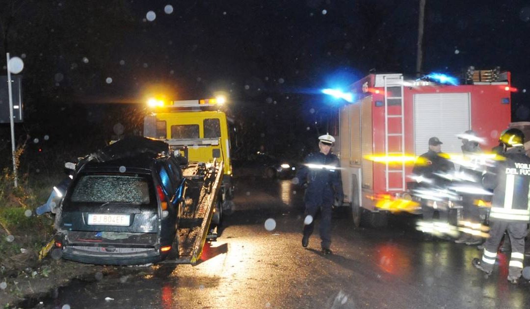 Il luogo dell'incidente in cui perse la vita Giuseppe Raffaele