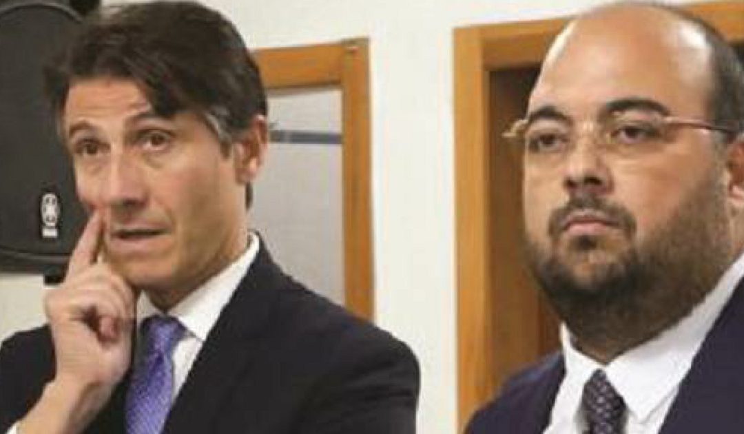Il sindaco Vincenzo Telesca e Giuseppe Postiglione