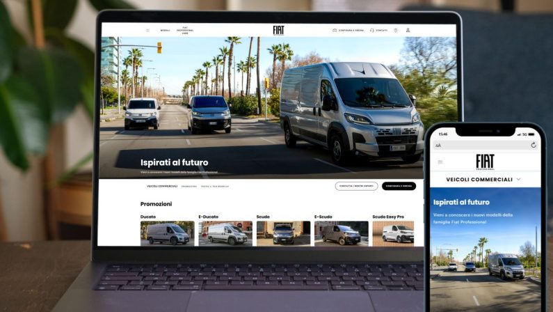 Fiat Professional apre il nuovo sito web