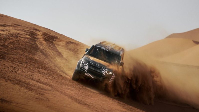Defender completa i primi test del prototipo da Rally-Raid