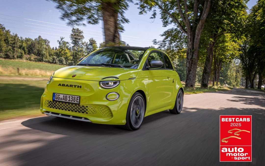 Abarth 500e “Miglior Mini Car” per “Auto Motor und Sport”