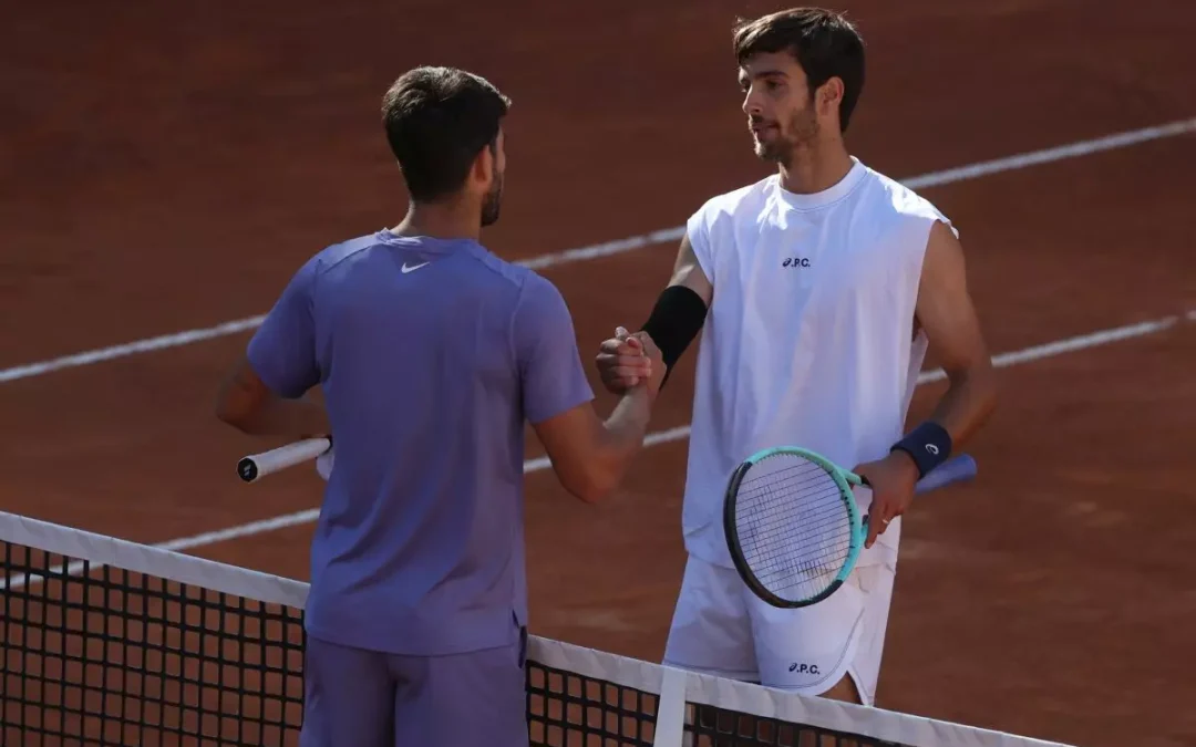 Musetti ko in semifinale a Roma contro Alcaraz