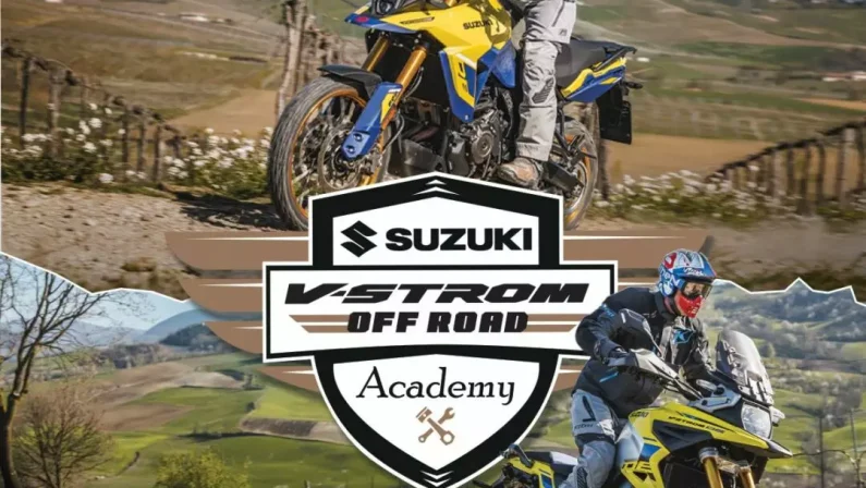 Al via la Suzuki V-Strom Off Road Academy 2025