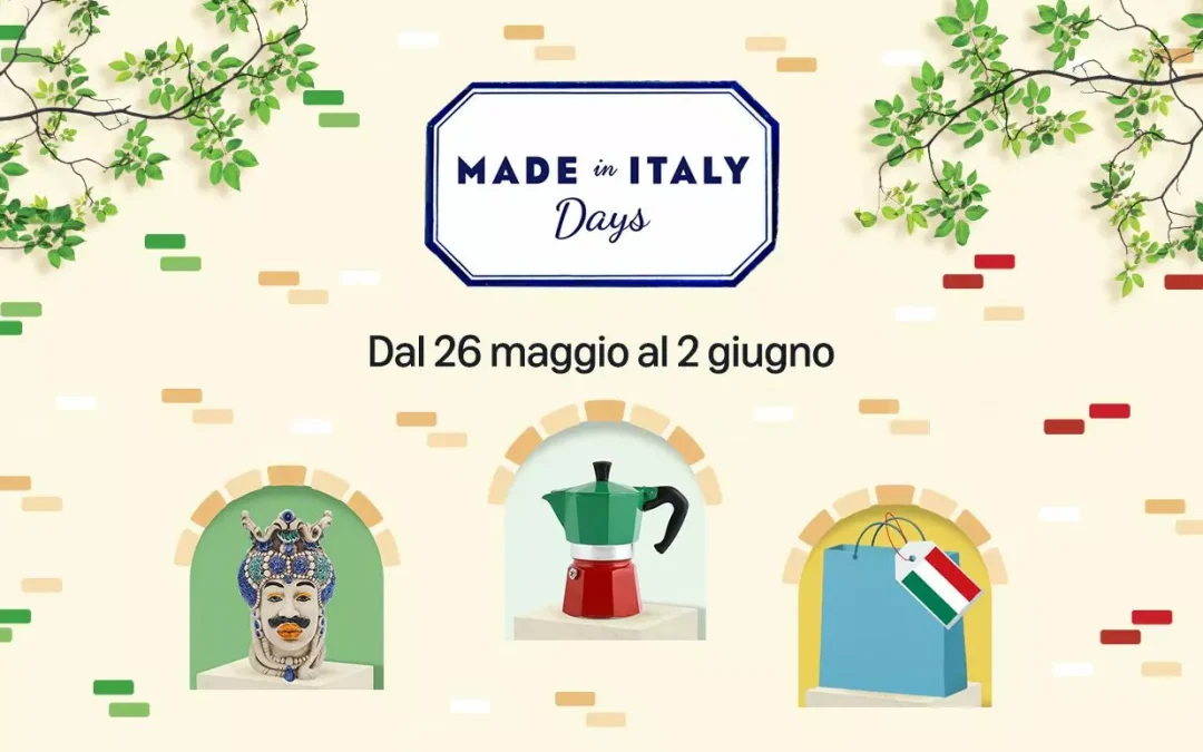 Tornano i Made in Italy Days su Amazon.it