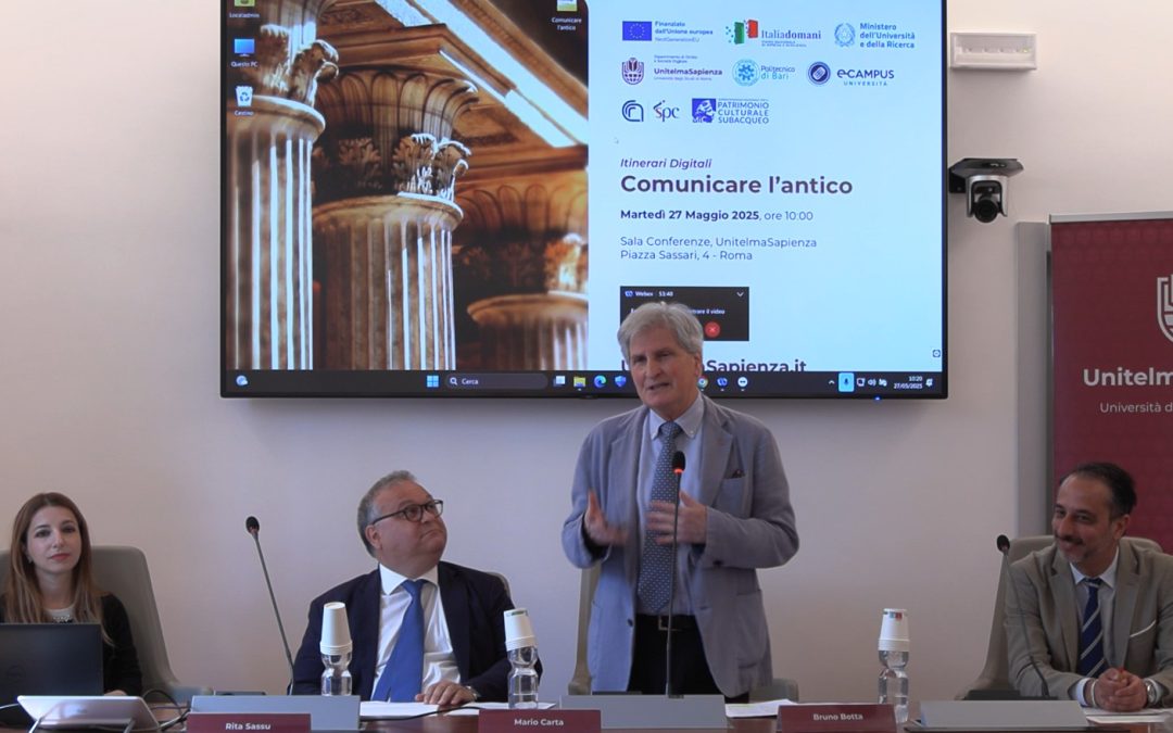 A UnitelmaSapienza un incontro su “Comunicare l’antico”