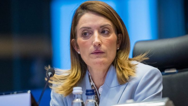 Metsola “La sicurezza dell’Ucraina è quella dell’Europa”