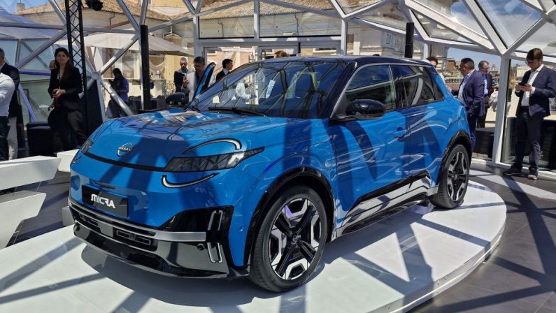 Nuova Nissan Micra, ora 100% elettrica