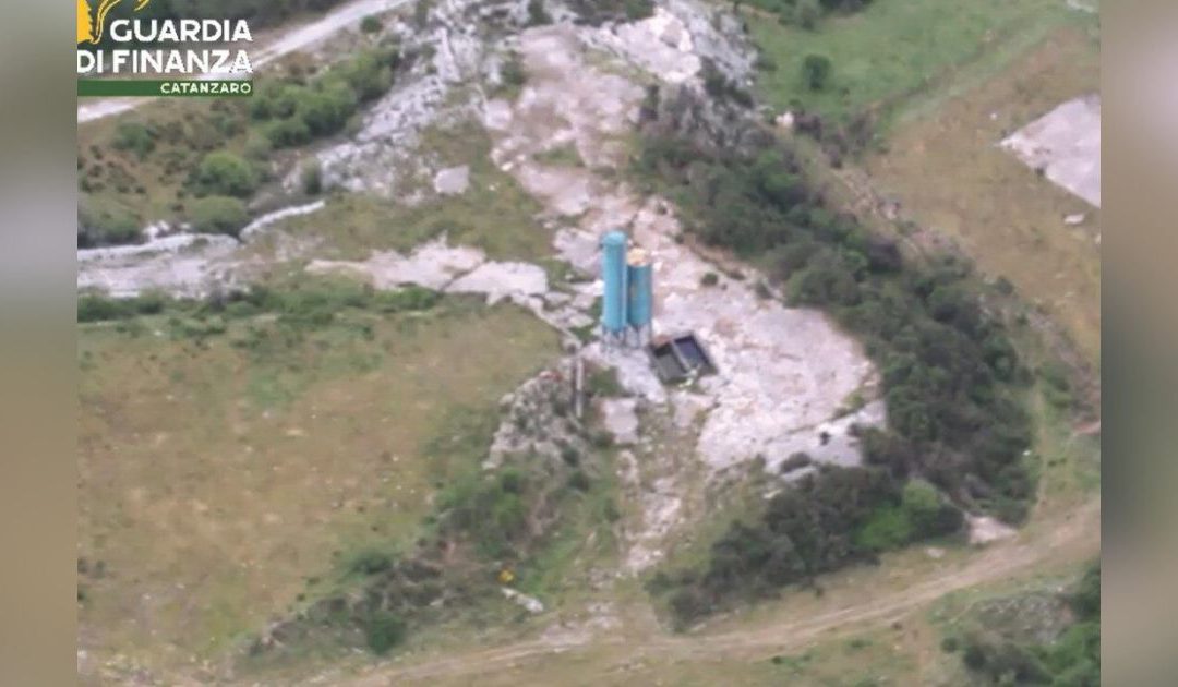 L'area in cui sarebbe dovuta sorgere la diga del Melito