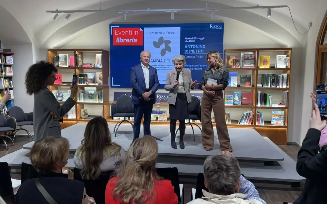 “Cambio pelle”, nel libro di Di Pietro le strategie naturali anti invecchiamento