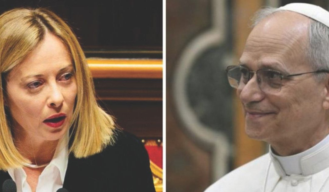 Meloni chiama il Papa: «L’Italia sostiene i suoi sforzi per la pace»