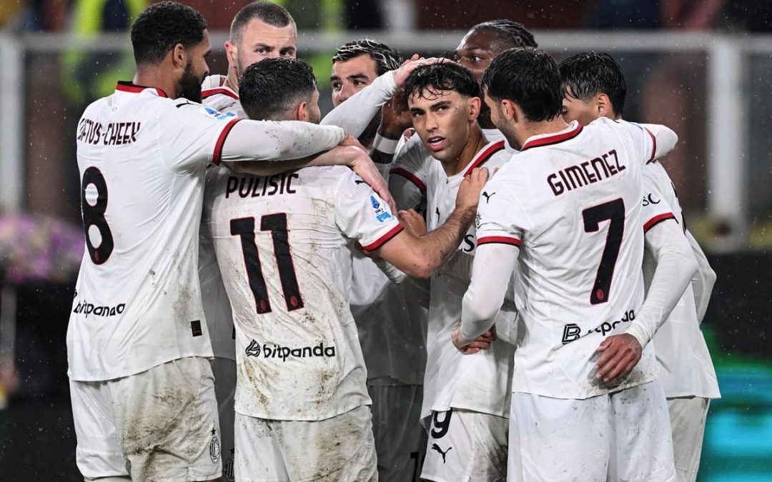 Ancora una vittoria in rimonta per il Milan, Genoa battuto 1-2 al Ferraris