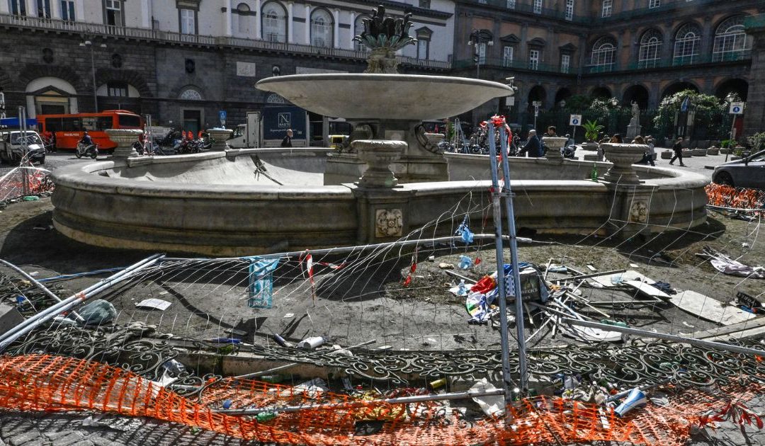 Notte dello scudetto a Napoli: il bilancio tra aggressioni, rapine, vandalismo