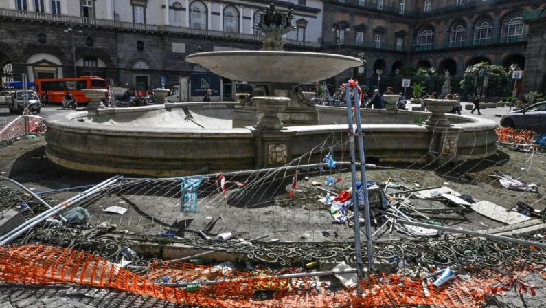 Notte dello scudetto a Napoli: il bilancio tra aggressioni, rapine, vandalismo