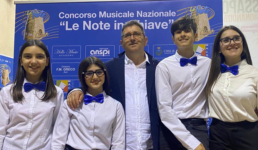 Contaminazioni sonore, vincono i baby violinisti di Castrolibero