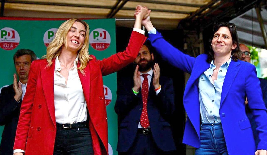 Silvia Salis e Elly Schlein