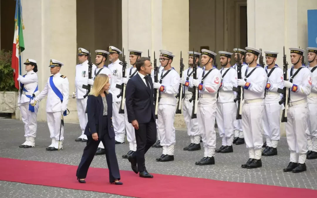Meloni “Con la Francia lavoriamo per un’Europa più sovrana e prospera”