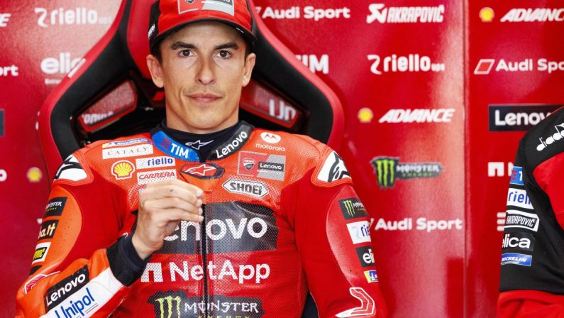 Marc Marquez il più veloce nel venerdì di Aragon