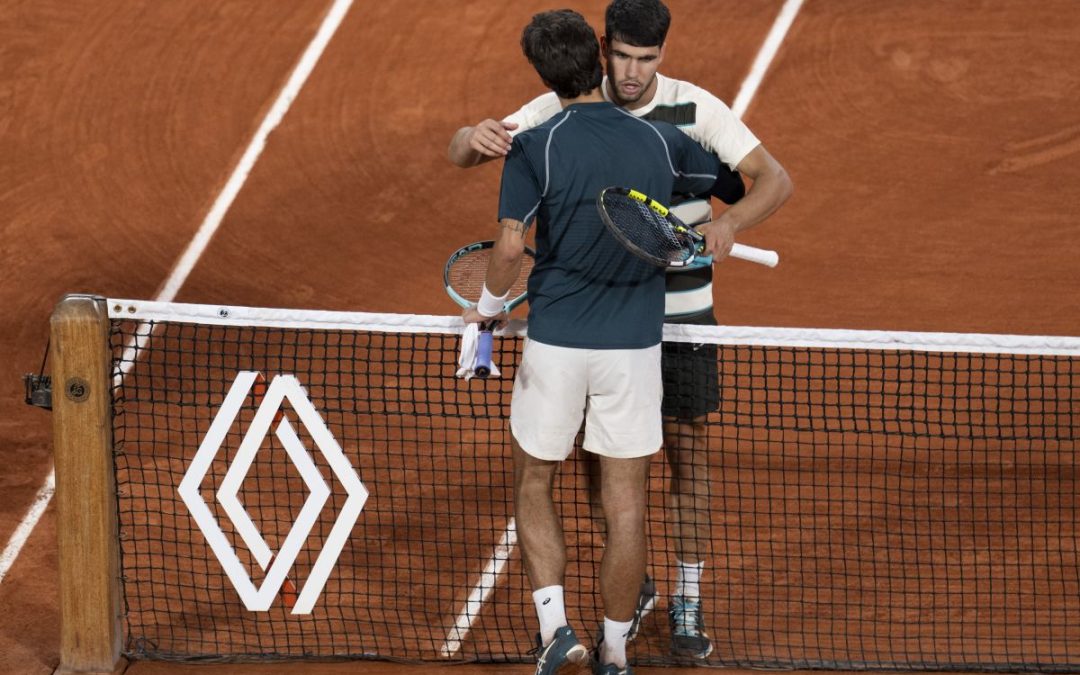 Musetti si ritira, Alcaraz in finale al Roland Garros