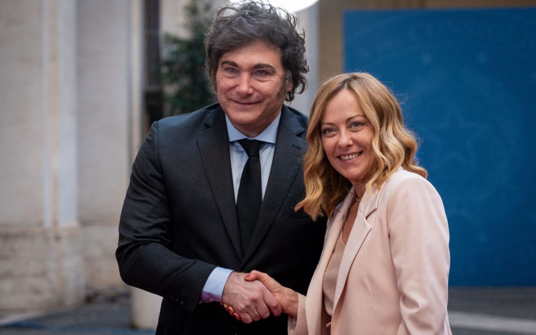 Meloni incontra Milei, al via piano d’azione Italia-Argentina 2025-2030