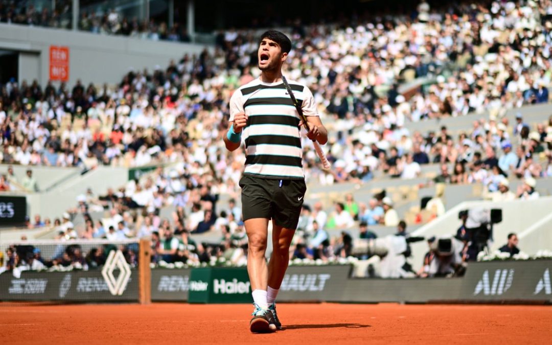 Alcaraz vince il Roland Garros, Sinner ko al super tie-break